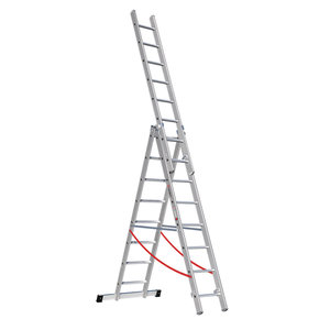 Euroline Alu-Mehrzweckleiter 3-teilig Nr. 207 Vielzweckleiter