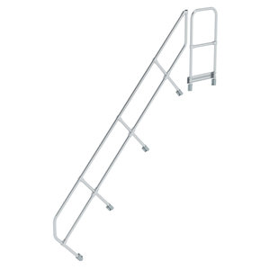 Günzburger Steigtechnik Zweiter Handlauf für Treppe mit Plattform 45°
