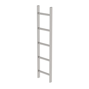 Günzburger Steigtechnik Schachtleiter Edelstahl V4A 300mm Lichte Weite