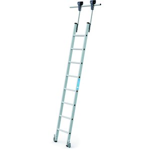 ZARGES Stella Trec LH - LM-Sprossen-Regalleiter 8 Sprossen