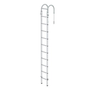 Günzburger Steigtechnik Sprossen-Mast-Hängeleiter 3,26m 10 Sprossen