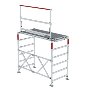Günzburger Steigtechnik Rettungs- und Arbeitsplattform mit Klapprahmen DIN 14830