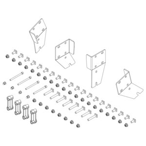 Günzburger Steigtechnik Montagesatz für Podesttreppe