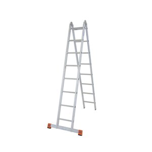 Krause MONTO Sprossen-Gelenk-DoppelLeiter - TriMatic