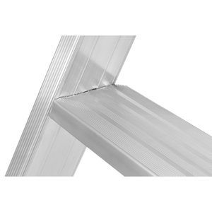 Hymer Plattformleiter mit Handlauf und Rollen