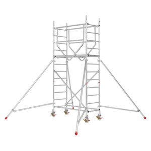 Hymer Fahrgerüst ADVANCED SAFE-T mit Ausleger, Modul 1+KIT+Auslegersatz