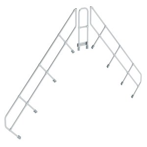 Günzburger Steigtechnik Zweiter Handlauf für Überstieg 45°