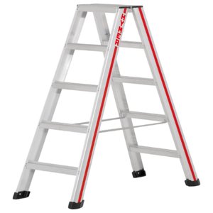 Hymer Stufenstehleiter, beidseitig begehbar