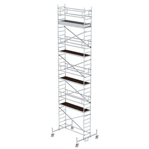 Günzburger Steigtechnik Rollgerüst 0,75 x 2,45 m mit Fahrbalken