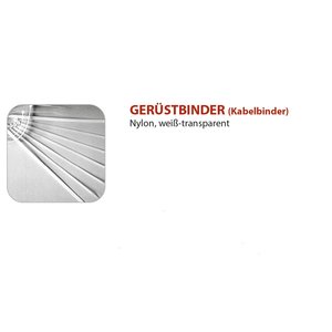 A-TEX Gerüstbinder (Kabelbinder) 300 x 4,8 mm