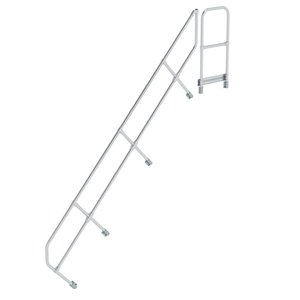 Günzburger Steigtechnik Zweiter Handlauf für Treppe mit Plattform 45°