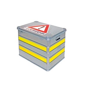 Günzburger Steigtechnik Markierungs-Set Transportkiste groß fluoreszierend gelb