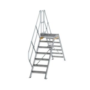 Günzburger Steigtechnik Überstieg 45° Stufenbreite 600 mm