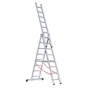 Euroline Alu-Mehrzweckleiter 3-teilig Nr. 307 Vielzweckleiter