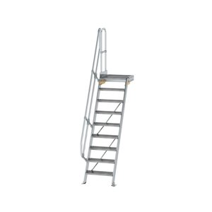Günzburger Steigtechnik Treppe mit Plattform 60° Stufenbreite 600 mm