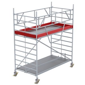 Euroline Gerüsttyp 9514 mit Sicherheitsaufbau (Typ 1,50 x 2,85 m)
