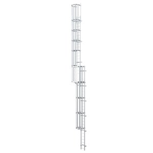 ZARGES LM-Steigleiter, natur 10,70 m