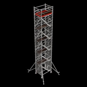 Krause STABILO FahrGerüst Serie 5500, Feldlänge 2,00 m, Arbeitshöhe ca. 12,50 m