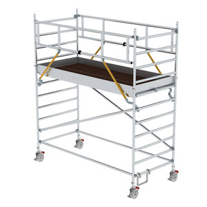 Günzburger Steigtechnik Rollgerüst SG 1,35 x 3,0 m mit Doppel-Plattform