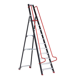 Altrex Taurus Einseitig begehbare Lager- und Regal Stufenleiter