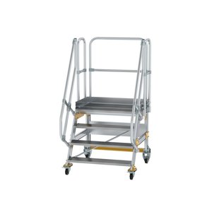 Günzburger Steigtechnik Plattformtreppe fahrbar 60° Stufenbreite 1000 mm