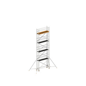 Layher UNI Standard P2 Fahrgerüst mit ausziehbaren Gerüststützen