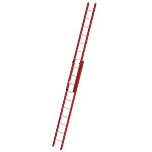 Günzburger Steigtechnik Sprossen-Schiebeleiter 2-teilig GFK/Alu ohne Traverse