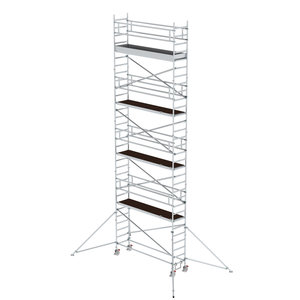 Günzburger Steigtechnik Rollgerüst 0,75 x 3,0 m mit Ausleger