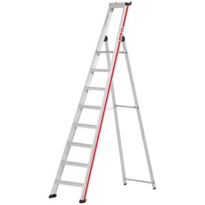 Hymer Stufenstehleiter mit Plattform, einseitig begehbar