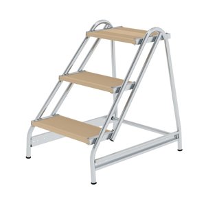 Günzburger Steigtechnik Arbeitspodest einseitig begehbar Holz