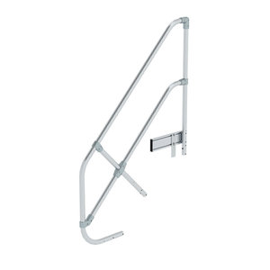 Günzburger Steigtechnik Geländer einseitig für Arbeitspodest fahrbar