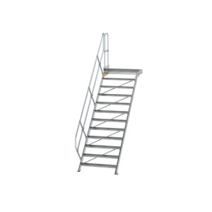 Günzburger Steigtechnik Treppe mit Plattform 45° Stufenbreite 1000 mm
