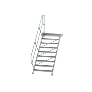 Günzburger Steigtechnik Treppe mit Plattform 45° Stufenbreite 1000 mm