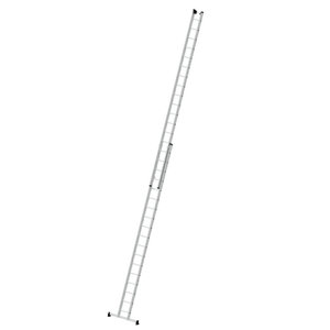 Günzburger Steigtechnik Sprossen-Schiebeleiter 2-teilig mit nivello®-Traverse