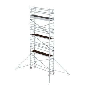 Günzburger Steigtechnik Rollgerüst 0,75 x 3,0 m mit Ausleger