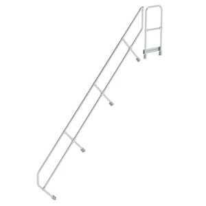 Günzburger Steigtechnik Zweiter Handlauf für Treppe mit Plattform 45°