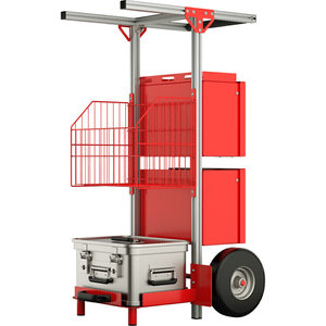 Günzburger Steigtechnik SafeCaddy® "Brandschutz" ohne Beladung