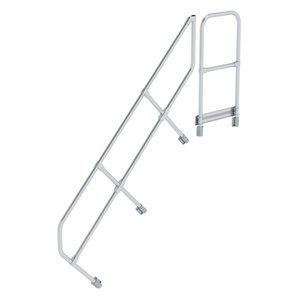 Günzburger Steigtechnik Zweiter Handlauf für Treppe mit Plattform 45°