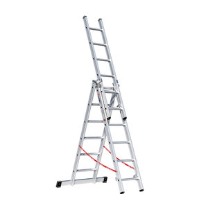 Euroline Alu-Mehrzweckleiter 3-teilig Nr. 307 Vielzweckleiter