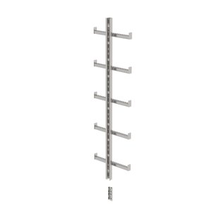 Günzburger Steigtechnik Einholmleiter Edelstahl V4A (1.4571)
