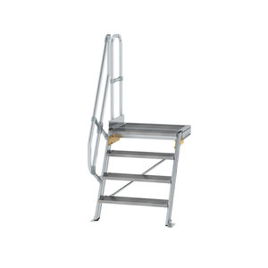 Günzburger Steigtechnik Treppe mit Plattform 60° Stufenbreite 800 mm