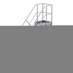 Altrex Podesttreppe fahrbar 45°, Stufenbreite: 60 cm