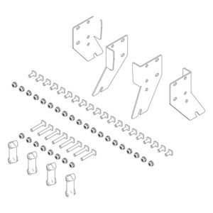 Günzburger Steigtechnik Montagesatz für Podesttreppe