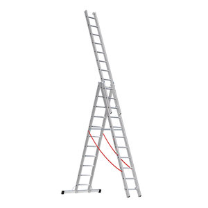 Euroline Alu-Mehrzweckleiter 3-teilig Nr. 207 Vielzweckleiter