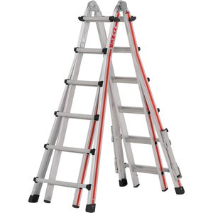 Hymer Teleskopleiter mit transportoptimierten Teleskopauslegern