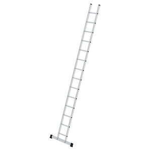 Günzburger Steigtechnik Sprossen-Anlegeleiter 350 mm breit mit Standard-Traverse