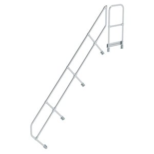 Günzburger Steigtechnik Zweiter Handlauf für Treppe mit Plattform 45°