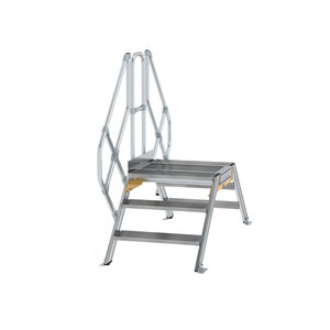 Günzburger Steigtechnik Überstieg 45° Stufenbreite 800 mm