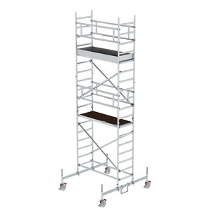 Günzburger Steigtechnik Rollgerüst 0,75 x 1,80 m mit Fahrbalken