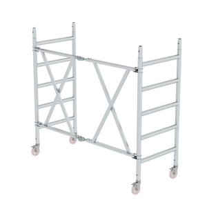 Günzburger Steigtechnik Klapprahmeneinheit mit Lenkrollen